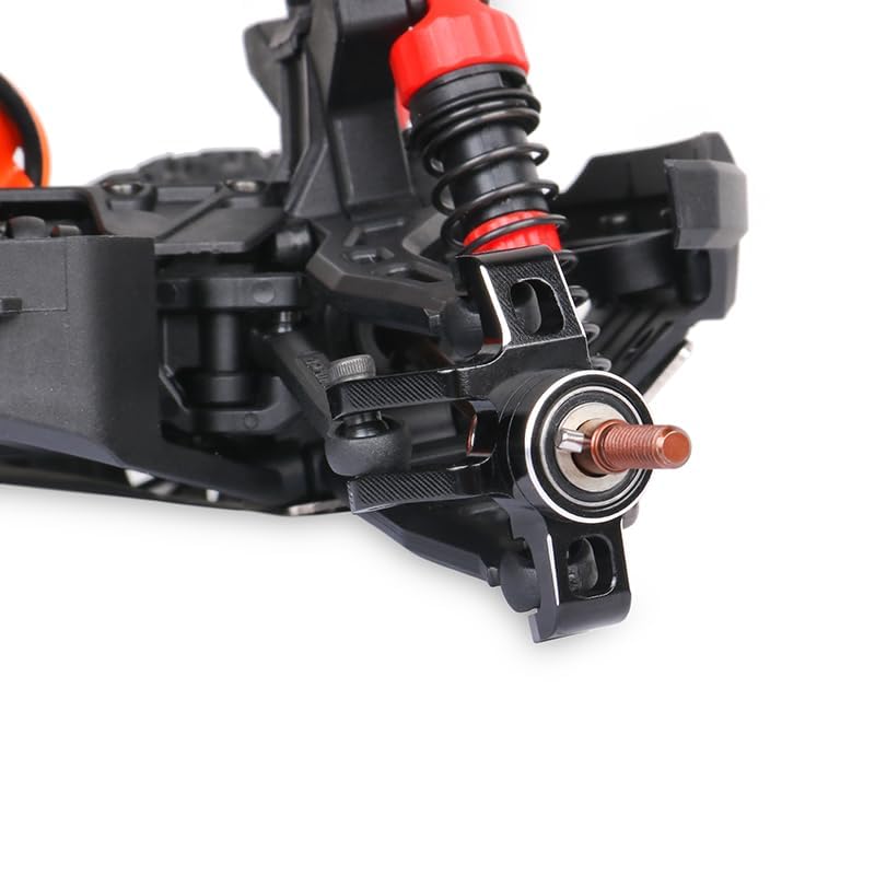 KYX Racing Aluminum Front Hubs Set Suspension Upgrades Parts Accessories for 1/18 RC Car ARRMA Granite Grom Mega - Image 4