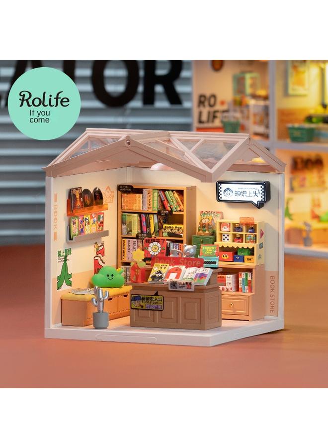 Bluejw If You Come To Diy Hut Super World Shop Hut Handmade Wooden 3d Three-dimensional Assembly Art House Doll House - Image 1