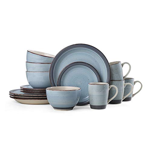 Pfaltzgraff Sadie 16-Piece Dinnerware Set, Blue - Image 2