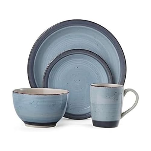 Pfaltzgraff Sadie 16-Piece Dinnerware Set, Blue - Image 1