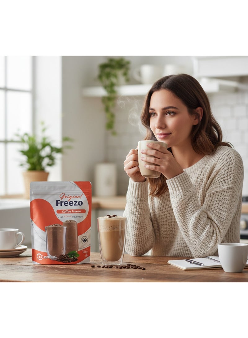 Chilla Coffee Freezo 300 g – Coffee Freezo Powder for Blended Iced Drinks, Frappes & Café‑Style Beverages | Rich Coffee Flavor for Refreshing Café‑Quality Treats at Home - Image 2