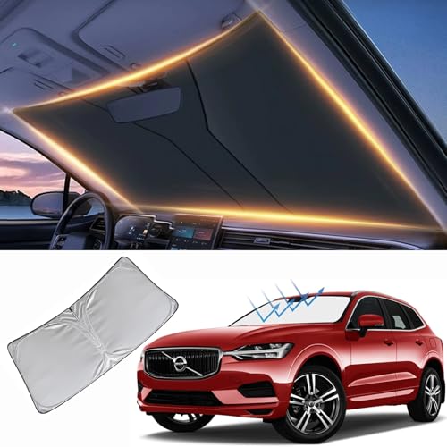 غطاء واقي من الشمس لزجاج أمامي لسيارة فولفو XC60 2018-2025