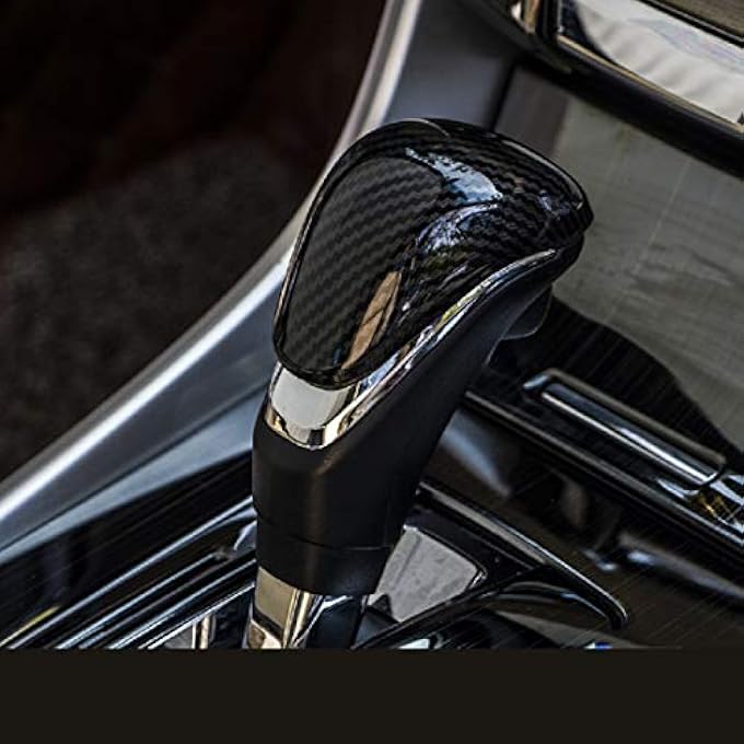 Unity ruihe Carbon Fiber Color Interior Gear Shift Knob Decorator Cover Fit for Honda Accord 20132017 - Image 2