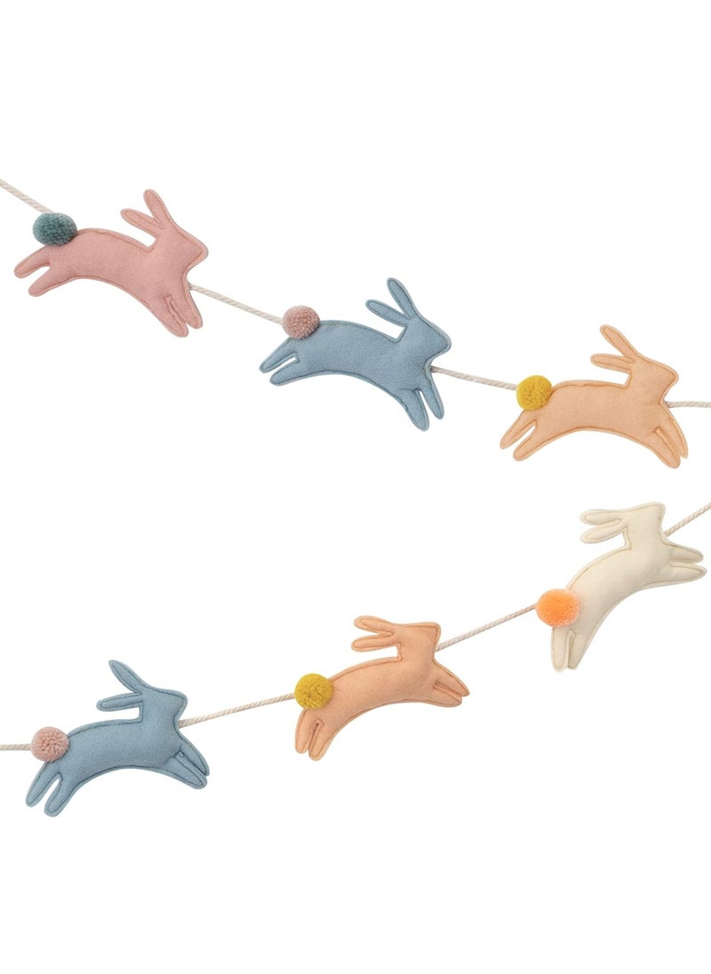 Meri Meri Felt Bunny Garland  - Image 1