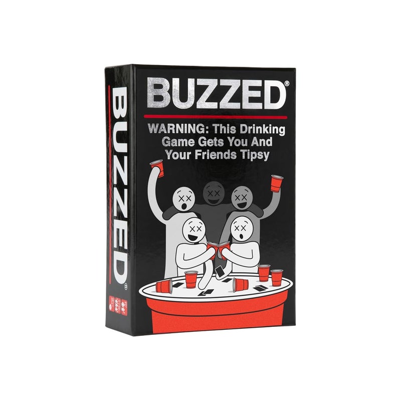 Tickles Buzzed Party Game – Fun & Hilarious Drinking Card Game for Adults | 250 New Cards for Game Night, Girls Night, Birthday Parties & More (Ages: 21 Years & Above, 3-20 Players) - Image 1