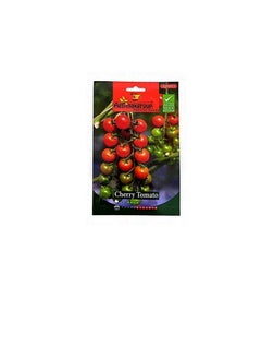 Agrimax Tomato Seeds Red Cherry Made in Spain with free GARDENZ Flower Food (Made in USA)  - Image 2