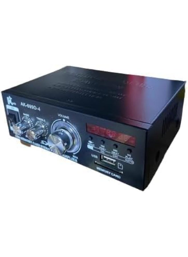 Mini Amplifier USB, MP3, Bluetooth, REmote Control (AK-699D HI-Tech)