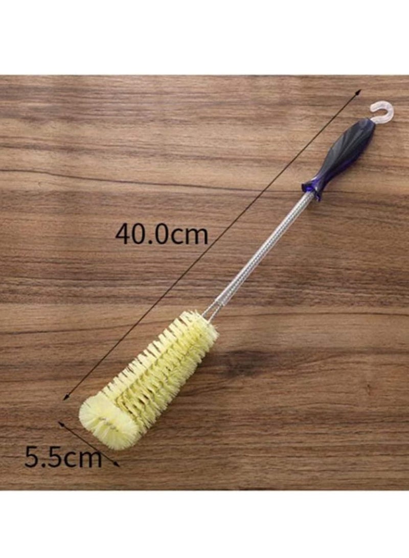 SYOSI Cup Brush No Dead Ends Cleaning Long Handle Bottle Cleaner Scrub for Water Bottles Glasswares Mug Cover Baby 40CM - Image 3