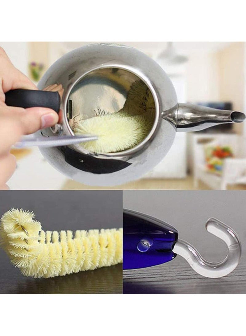 SYOSI Cup Brush No Dead Ends Cleaning Long Handle Bottle Cleaner Scrub for Water Bottles Glasswares Mug Cover Baby 40CM - Image 5
