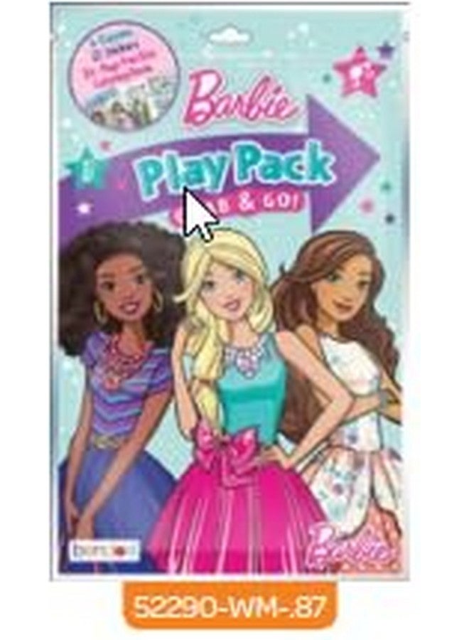 Bendon Barbie Coloring Book and Art Relaxation Set ~ Barbie Coloring Book Set with Fuzzy Sticks and Wood Beads Set (Barbie Coloring Books) - Image 4