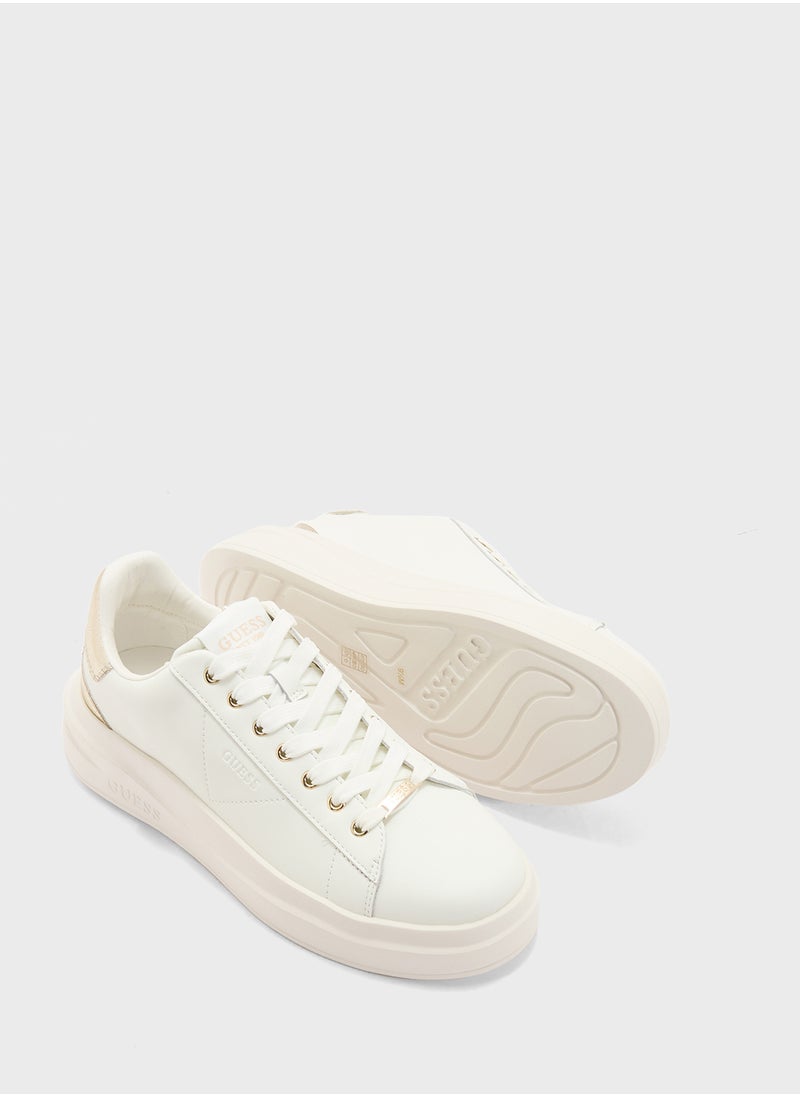 Logo Detailed Lace Up Low Top Sneakers