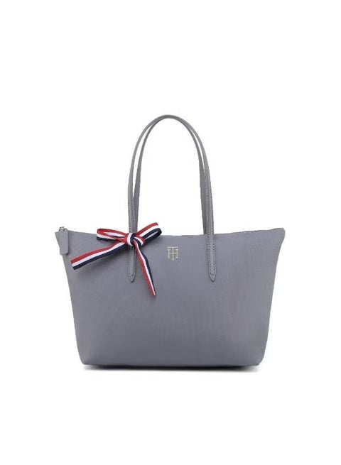 Tommy Hilfiger Women's Tote Bags, Classic Fashion Versatile Signature Tape Large Capacity Shoulder Bag Handbag for Travel, Work, Gym,