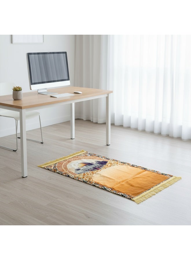 Premium Soft Travel Prayer Mat – Lightweight, Elegant & High-Quality Print for Daily Use - Image 4