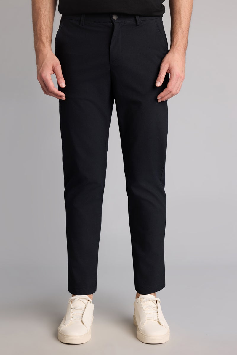 DeFacto Blue Man Tailored Fit Trousers Casual - Image 5