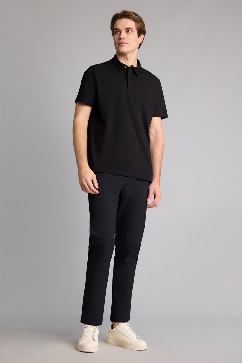 DeFacto Blue Man Tailored Fit Trousers Casual - Image 4