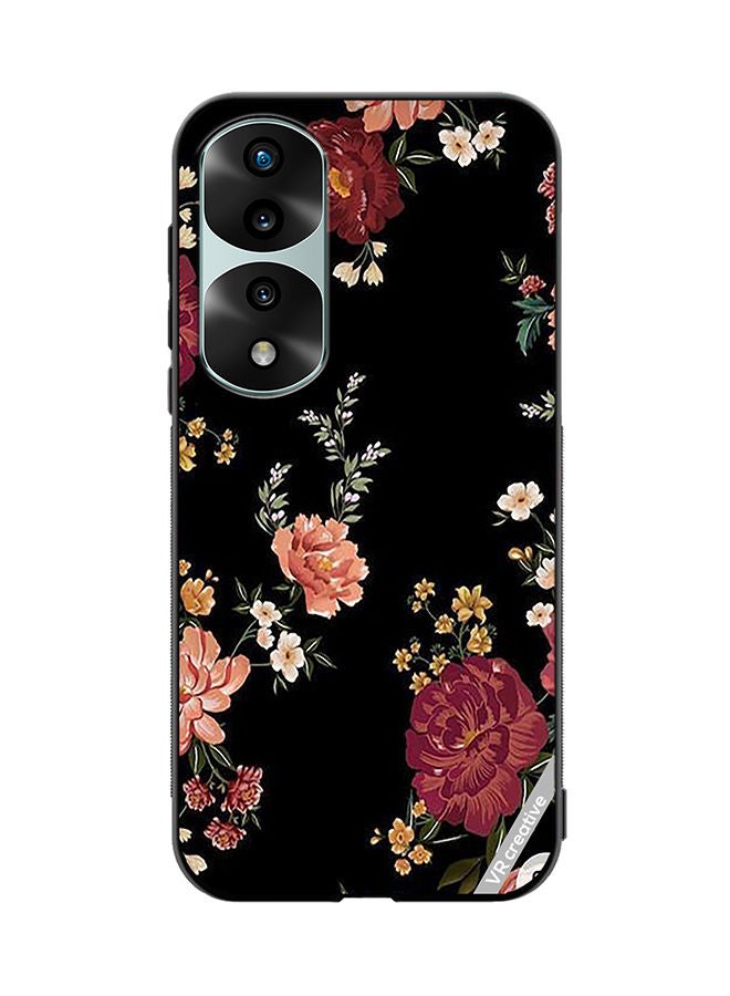 VR CREATIVE Protective Case Cover For Honor 70 Pro Flower Design Multicolour - Image 1