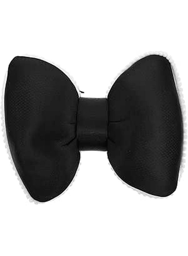 Car Neck Pillow with Lumbar Cushion Bowknot Shaped Breathable Support for Drivers Office Home Use - Image 1