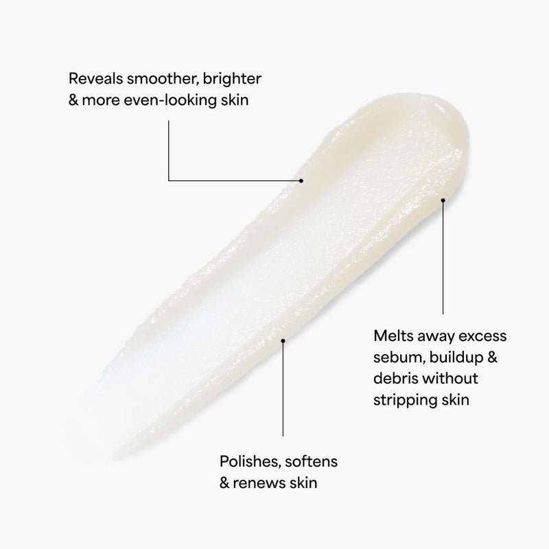 TULA Skin Care So Polished Exfoliating Sugar Scrub - Face Scrub, Gently Exfoliates with Sugar, Papaya, and Probiotic Extracts for a Softer and Radiant-Looking Complexion, 2.9 oz. - Image 2