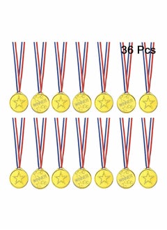 Y&D Winner Medals, 36 Pcs Plastic Medals Gold for Kids with Ribbon Sports Day Children Party Favor Decorations, Competition Awards  - Image 4