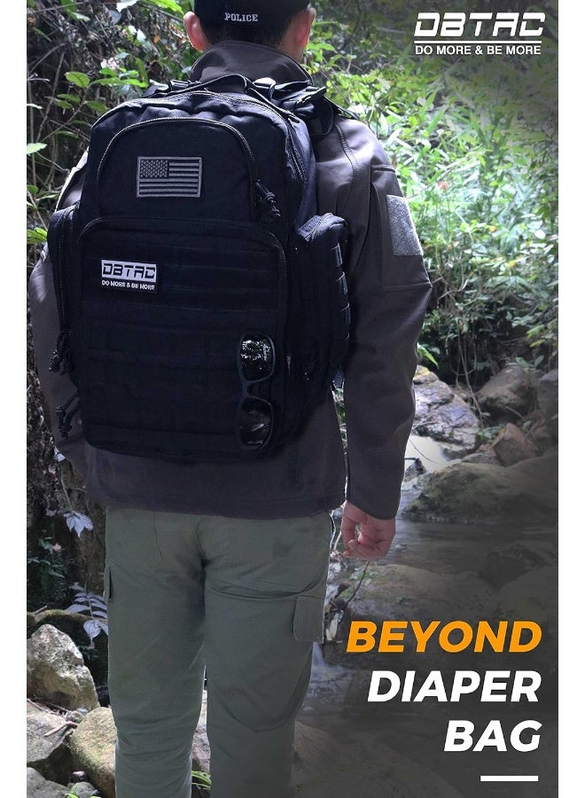 DBTAC DO MORE & BE MORE Diaper Bag Backpack for Dad - Image 4