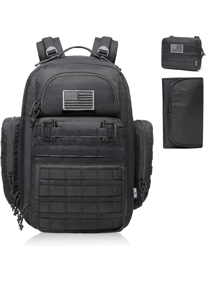DBTAC DO MORE & BE MORE Diaper Bag Backpack for Dad - Image 1