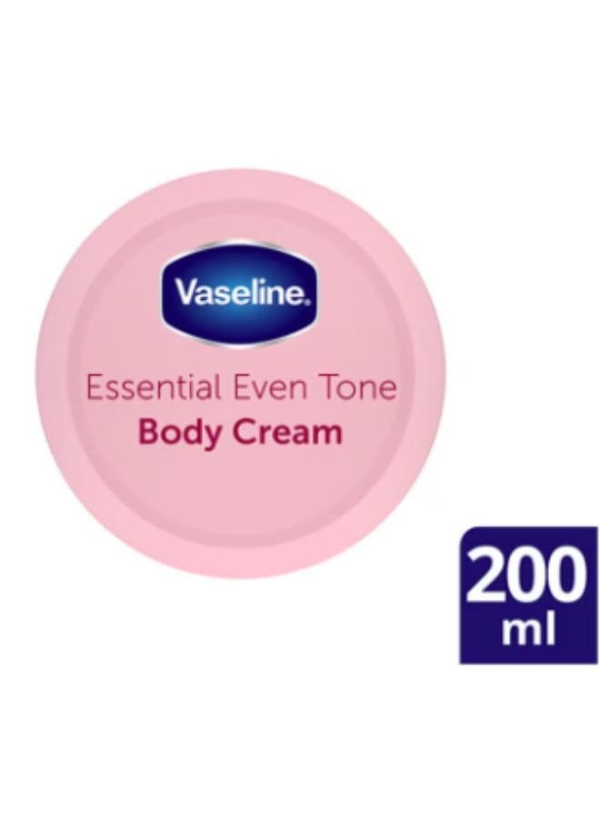 Vaseline Body Cream For Dry Skin Essential Even Tone With Niacinamide Vitamin C And E 200ml - Image 3