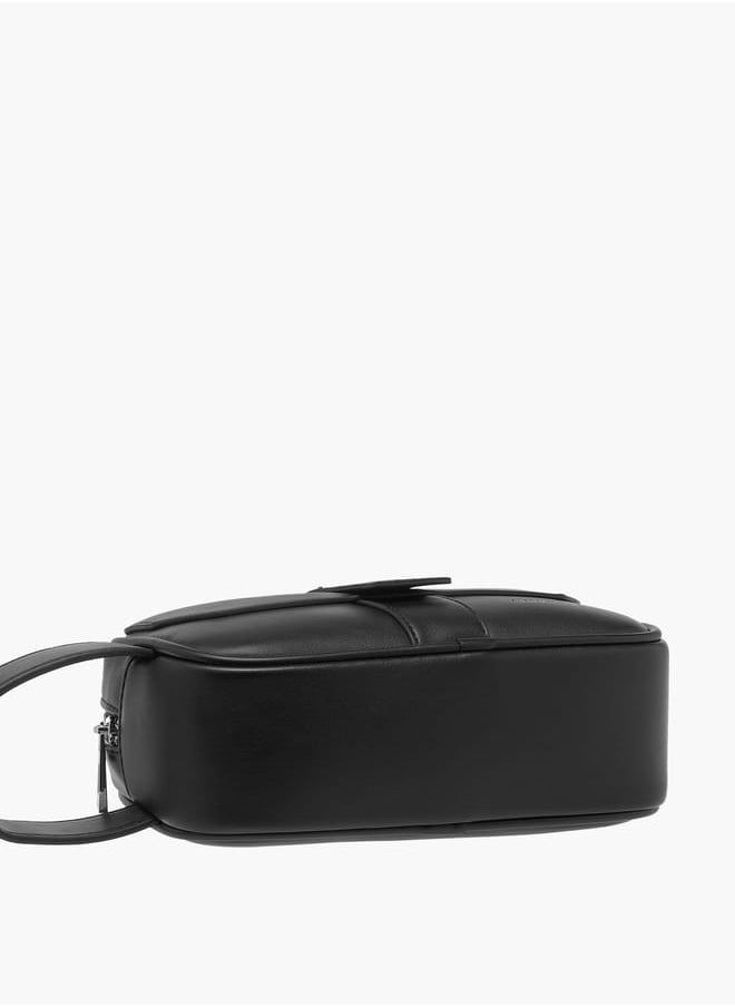 DUCHINI Men Solid Pouch with Wristlet Strap and Zip Closure  - Image 5