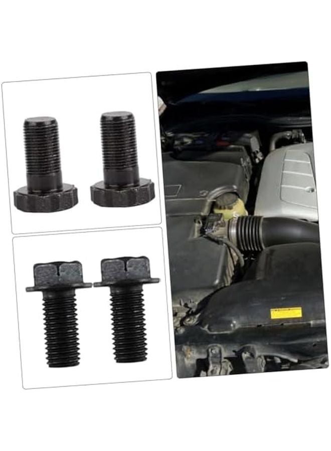 VALICLUD High Strength Grade Steel Transmission Flywheel Bolts 4 PCS Engine Parts Replacement - Image 4