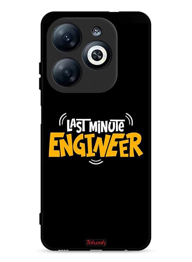 Tolwak Infinix Smart 8 4G Protective Case Cover Last Minute Engineer - Image 1