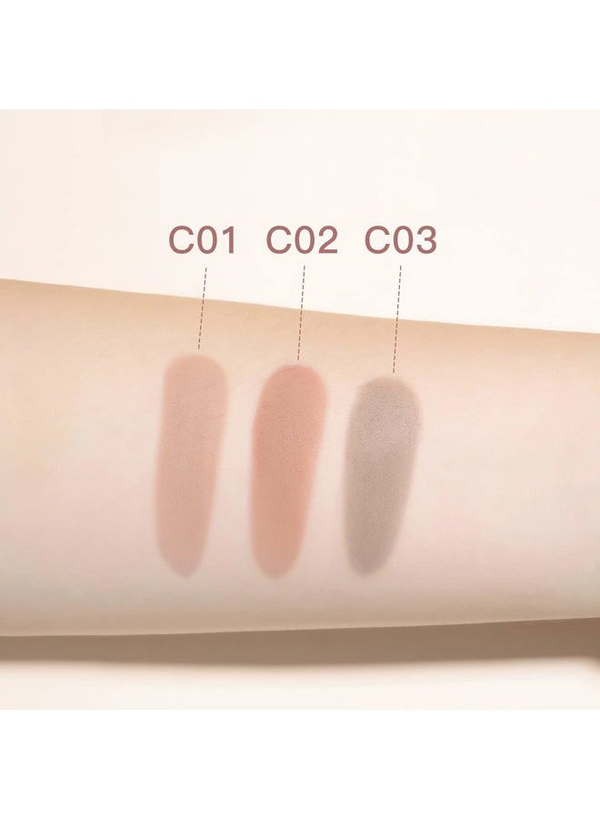 SERSEUL Face Sculpting Contour Powder, Matte Finish Contour Palette,Smooth Face Bronzing Pressed Powder, On the Go Contour Makeup Palette, cool toned Contour Shadow Powder for Light Skins - Image 2