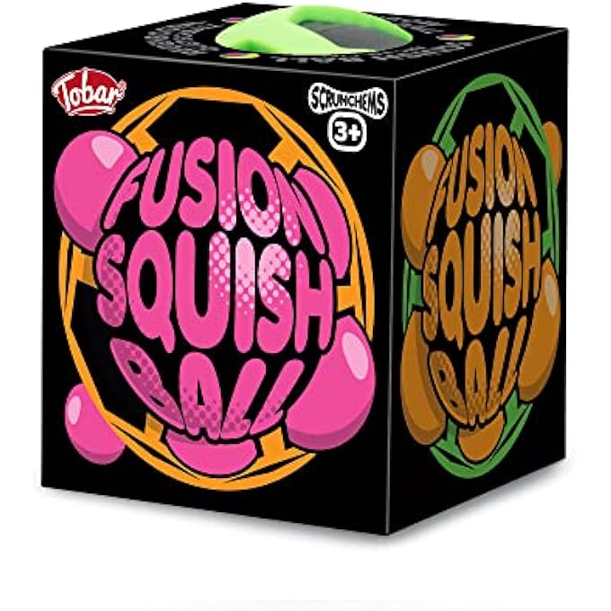 Tobar SCRUNCHEMS FUSION STRESS SQUISH BALL Toy - Image 1