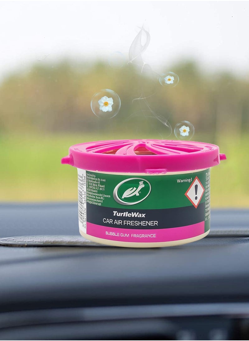 TurtleWax Car Air Freshener – Bubblegum Scent, Long-Lasting Fresh Smell, Compact Size,  for Cars, Office  and Home - Turtle Wax - Bubblegum fragrance - 40g  - Image 3