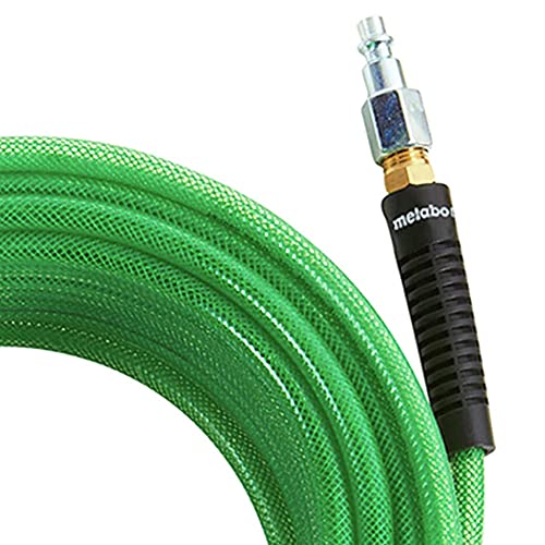 Metabo HPT Air Hose | 1/4-Inch x 50 Ft | Industrial Fittings | Professional Grade Polyurethane | 300 PSI | 115155M - Image 2