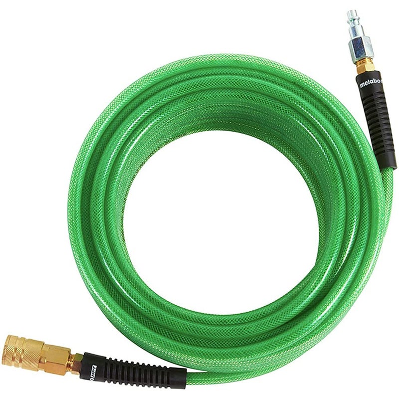 Metabo HPT Air Hose | 1/4-Inch x 50 Ft | Industrial Fittings | Professional Grade Polyurethane | 300 PSI | 115155M - Image 4