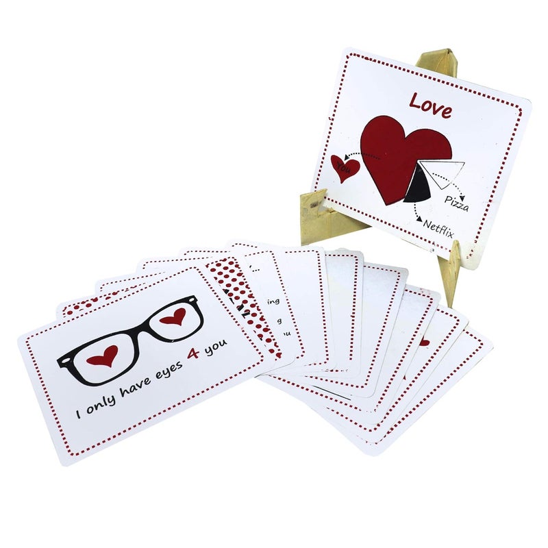 SURPRISE SOMEONE Quirky Cute 10 Different Love Cards for Valentine for Birthday for Anniversary for Boyfriend for Girlfriend for All Purpose Ocassions - Image 3