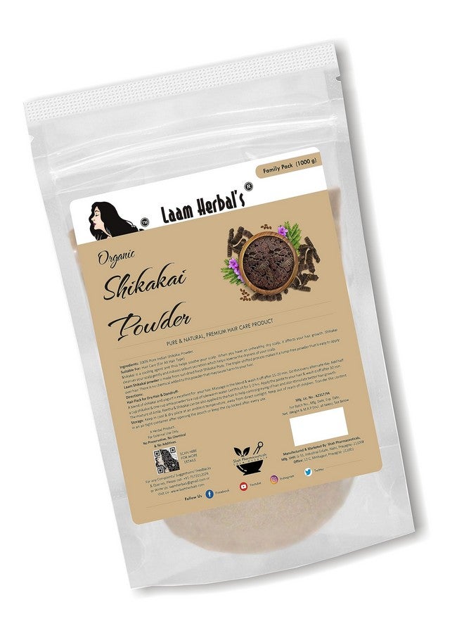 Laam Herbal Shikakai Powder |For Deep Conditioning, Maintaining Natural Color, Silky & Lustrous Hair (1000 G) - Image 1