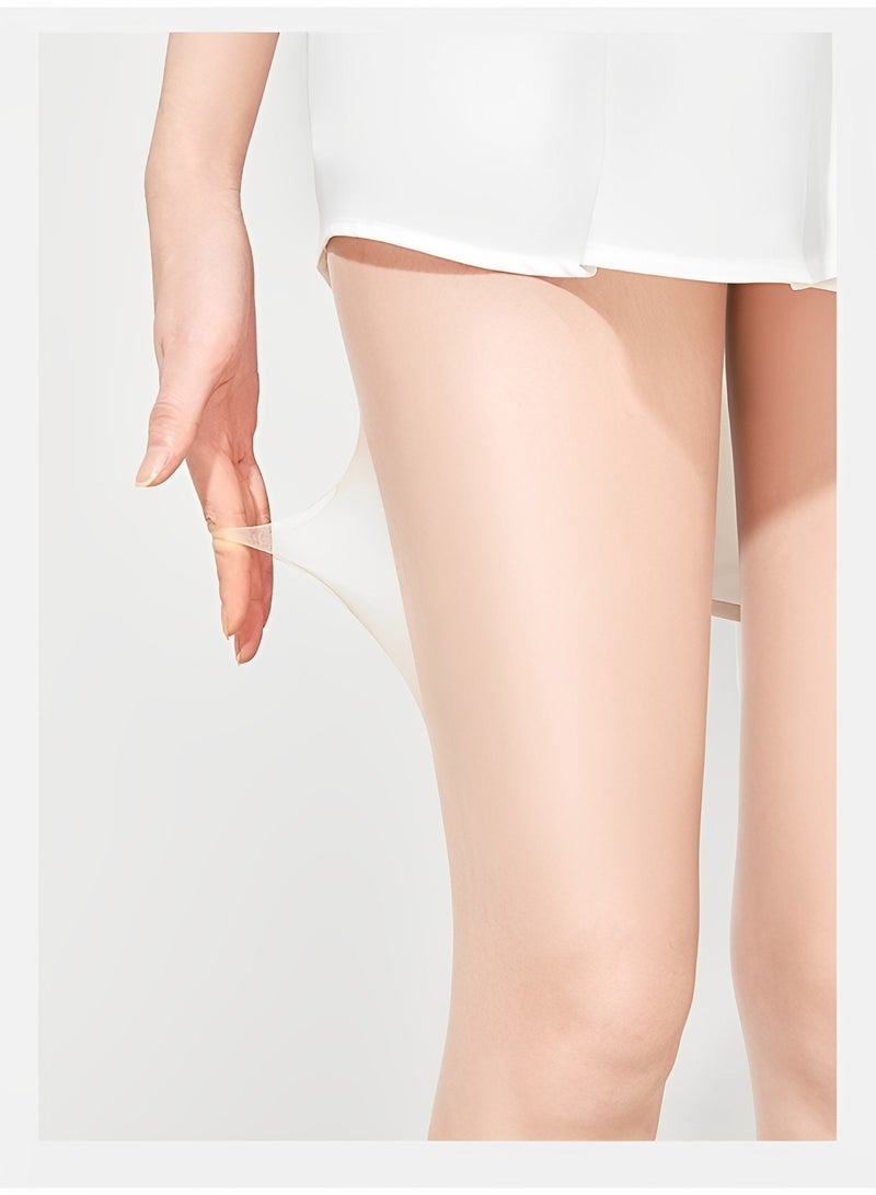 REOCLE Women's Pantyhose Control Top Pantyhose with Reinforced Toes & Anti-snagging Ultra-thin Breathable Pantyhose  - Image 3