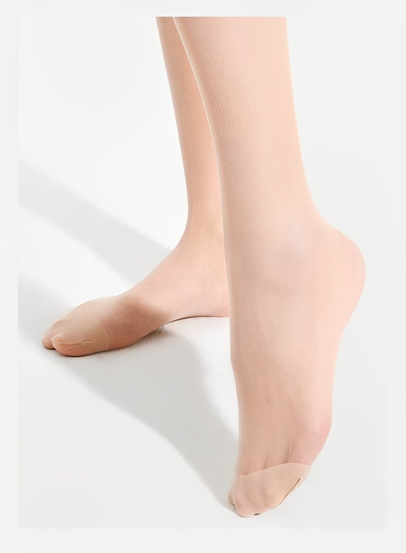 REOCLE Women's Pantyhose Control Top Pantyhose with Reinforced Toes & Anti-snagging Ultra-thin Breathable Pantyhose  - Image 5