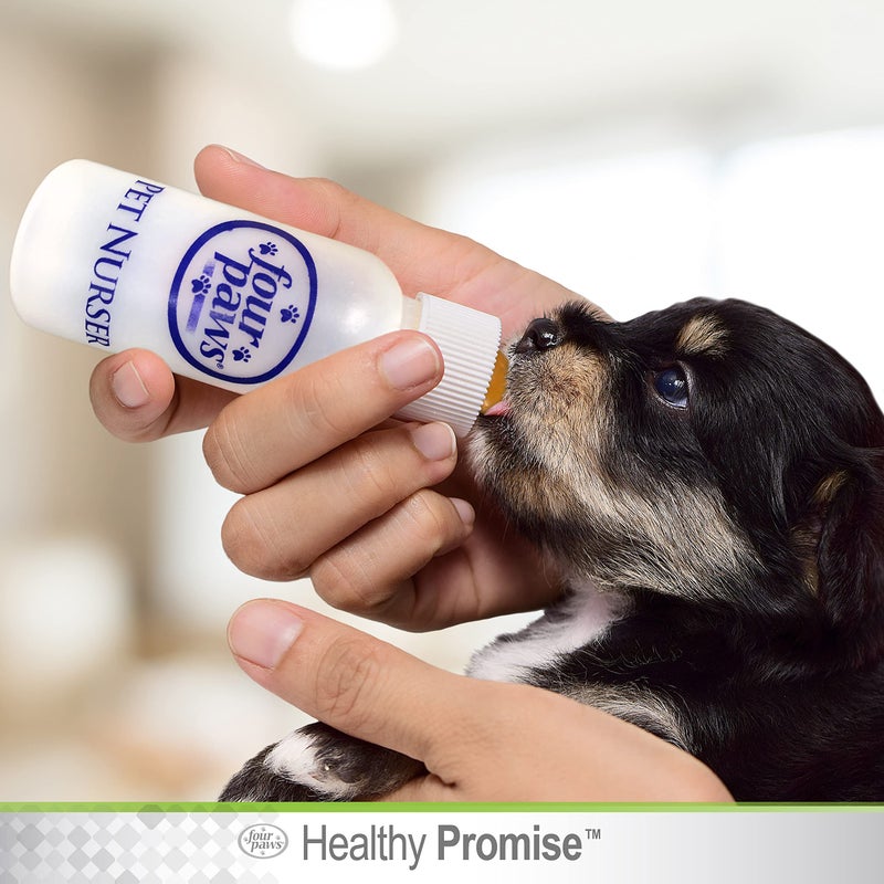 Four Paws Pet Nursing Kit, Feeding Bottle and Brush for Kittens & Puppies, 2 oz. - Image 4