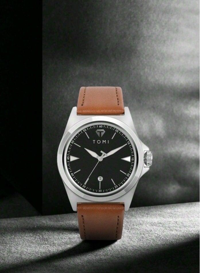 TOMI Elegant Wrist Watch For Men Size 40mm - Image 3