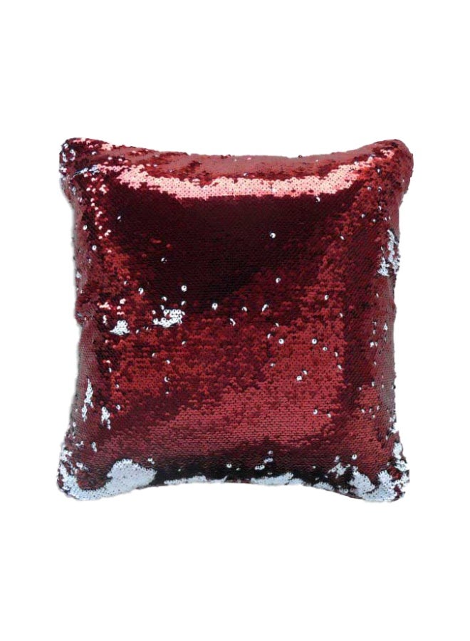 Ramsha Sequine Cushion throw cushion Polyester Cushion Cover for Sofa, Bed, Living Room - CS 085 sofa cushion Cover 40x40cm - Image 1