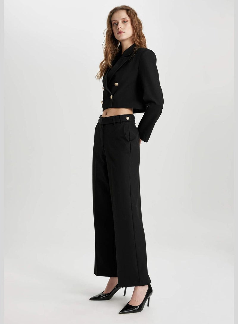 DeFacto Straight Fit Chino Trousers  - Image 2