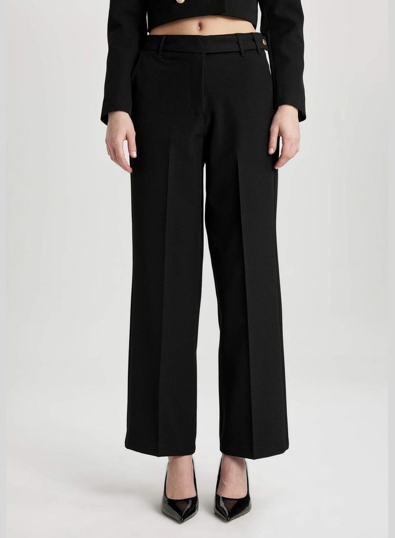 DeFacto Straight Fit Chino Trousers  - Image 4