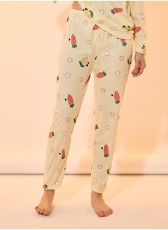 Take Two All Over Print Round Neck T-Shirt & Pyjama Set  - Image 5