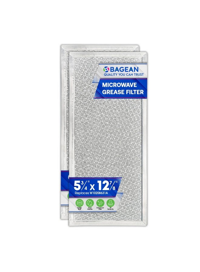 Bagean Microwave Filter (2-Pack) - Paper, Rectangular, Slide-In, Compatible with Whirlpool Microwaves - Image 1
