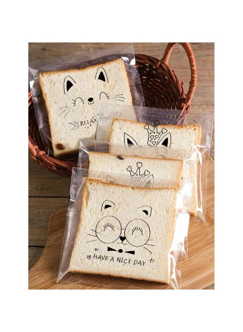 Resealable Bags 50pcs Transparent Bags For Food Packaging And Storage  - Image 1
