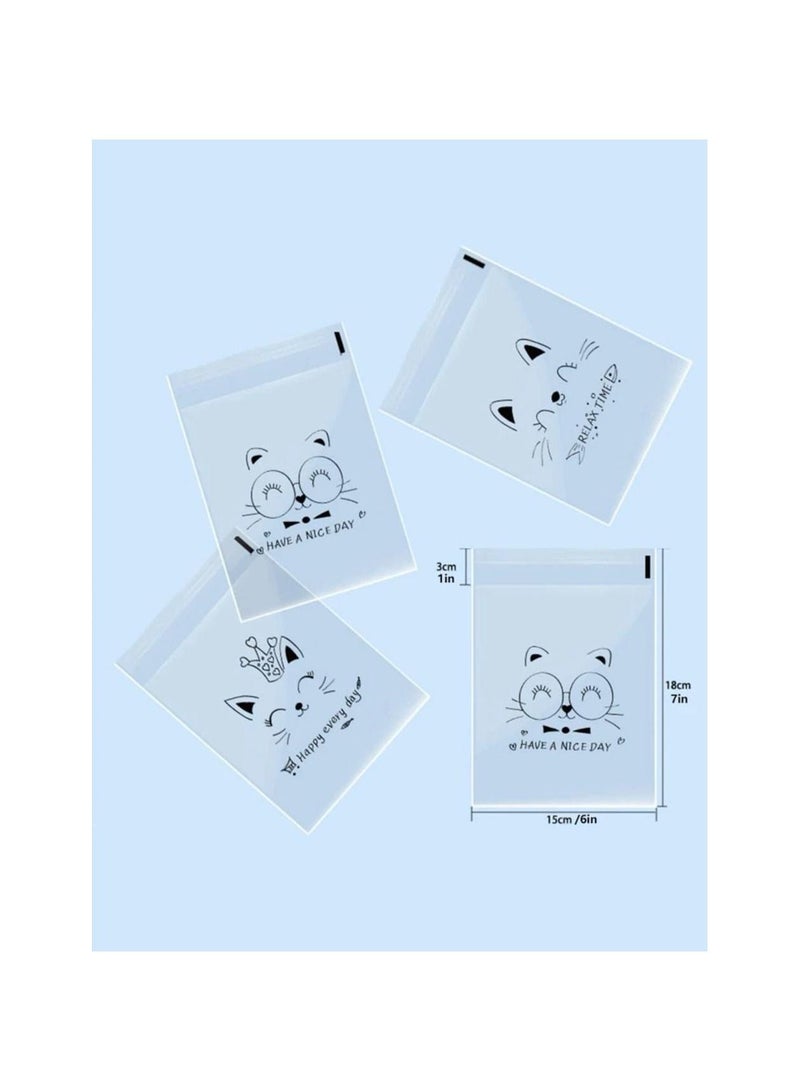 Resealable Bags 50pcs Transparent Bags For Food Packaging And Storage  - Image 3