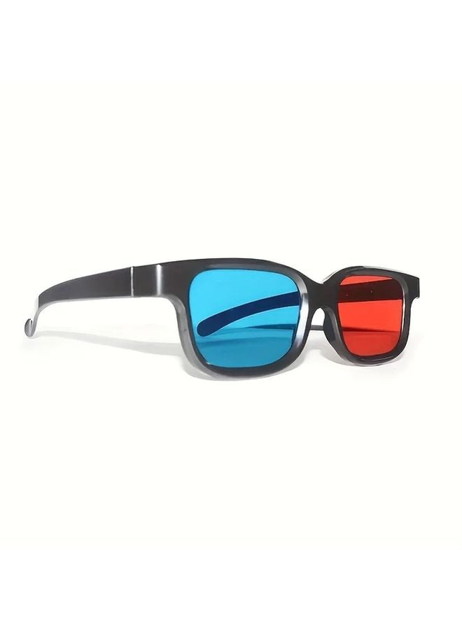 5 Pairs Red Blue 3D Glasses for Movies Gaming No Power Needed Lightweight Design - Image 5