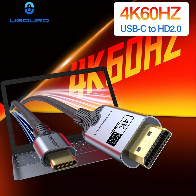 High Speed 4K 60Hz HDTV to Type C Cable 118 11 Inch for Switch MacBook iPad Pro Phone - Image 2