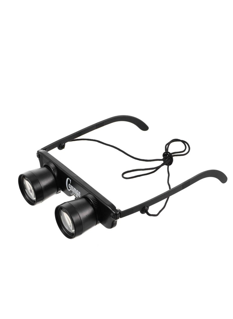 Excefore Professional Hands-Free Binocular Glasses, 3 x 28 Binocular, for Fishing, Bird Watching, Travel, Sightseeing, Outdoor Sports, Concerts, Opera, TV, Hands-Free Opera Glasses for Adults Kids  - Image 1
